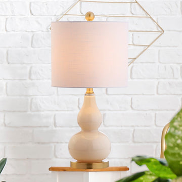 Anya 20.5" Mini Glass LED Table Lamp